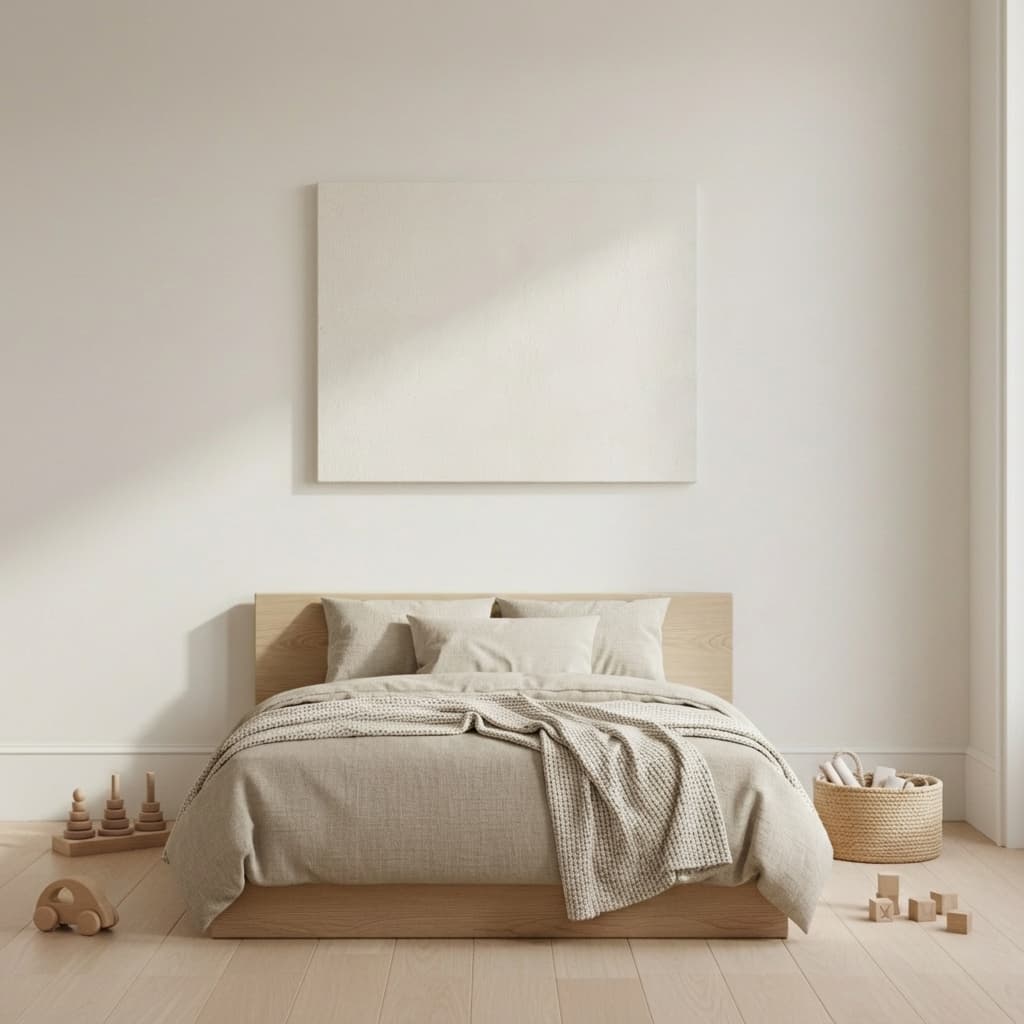 Neutral kids bedroom