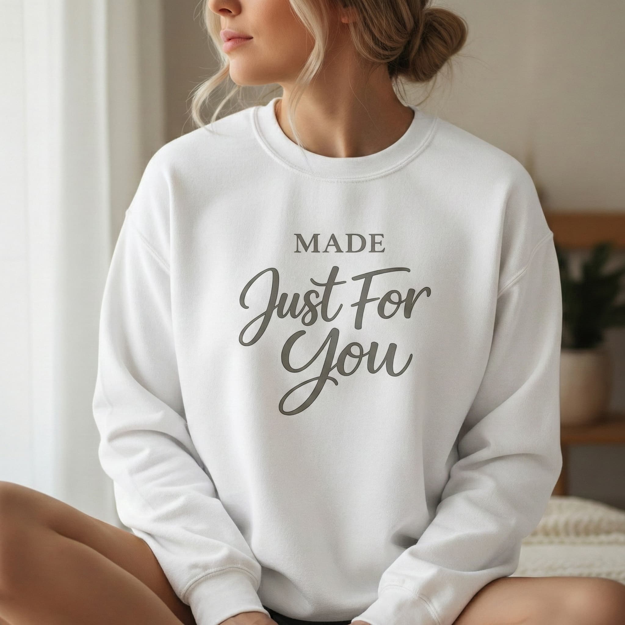 Gildan 18000 crewneck sweatshirt lifestyle mockup