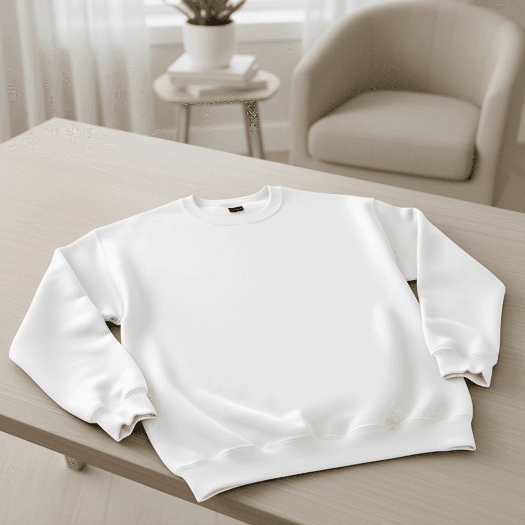 Gildan 18000 crewneck sweatshirt lifestyle mockup