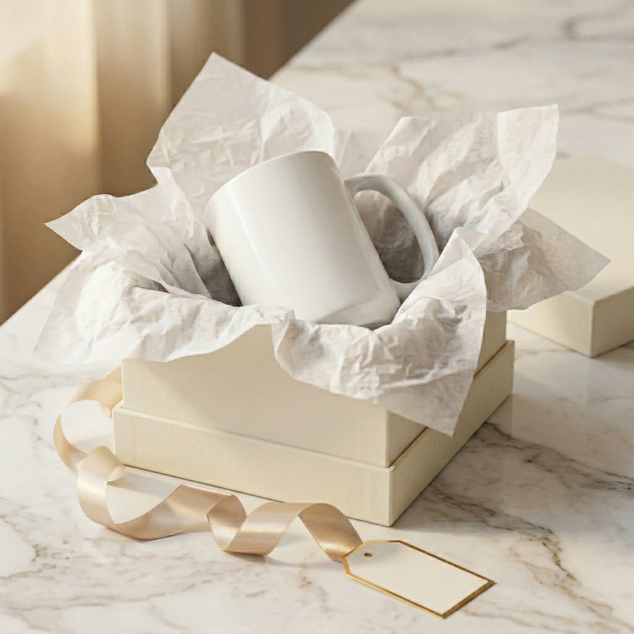 Gift Display mug mockup